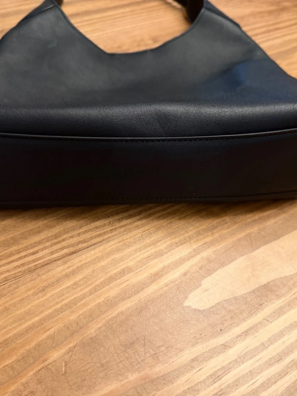 Quince black leather